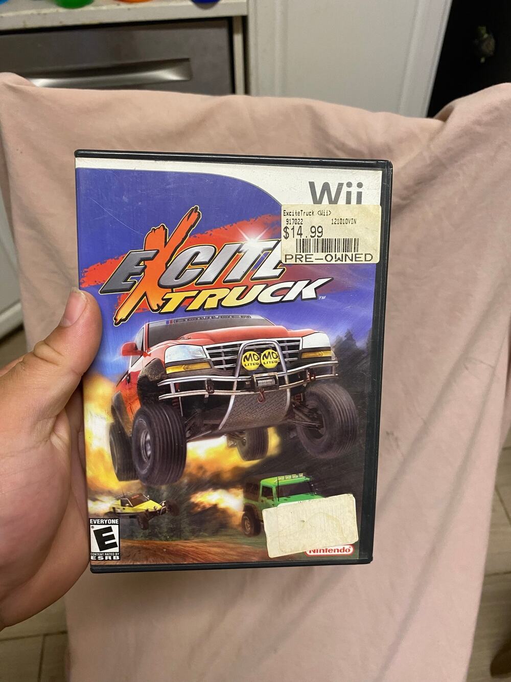 Excite Truck (Nintendo Wii, 2006) CIB Hollywood Videos Rental